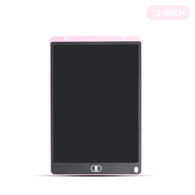 12Inch LCD Drawing Tablet for Children Writing Learning Pad Portable Color Electronic Graphic Board Art Tool Gifts for Kids