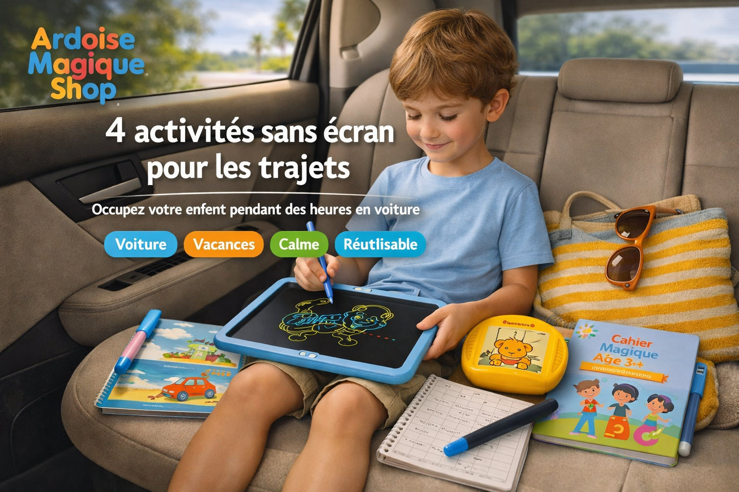 Pack Voyage Sans Écran Complet